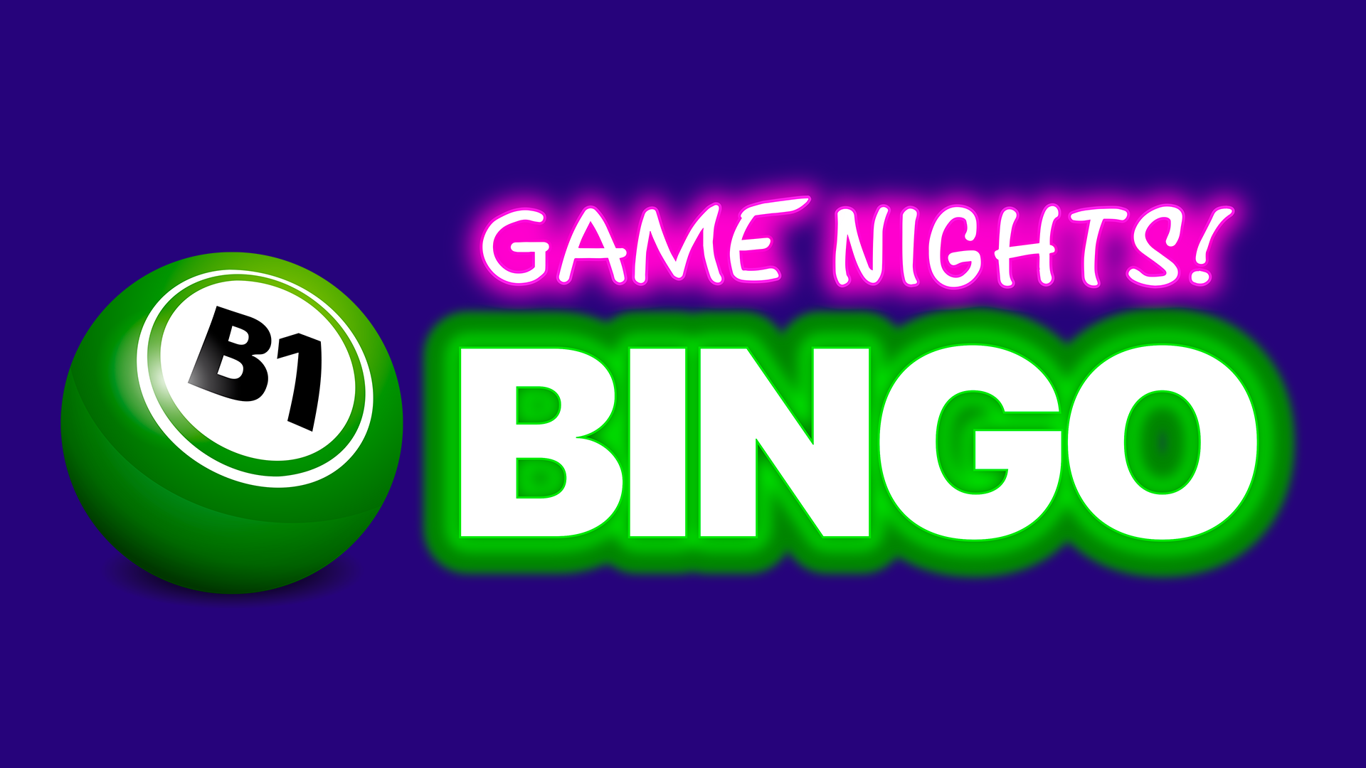 Game Nights Bingo